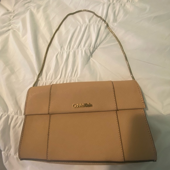 Calvin Klein nude shoulder bag - Picture 2 of 3